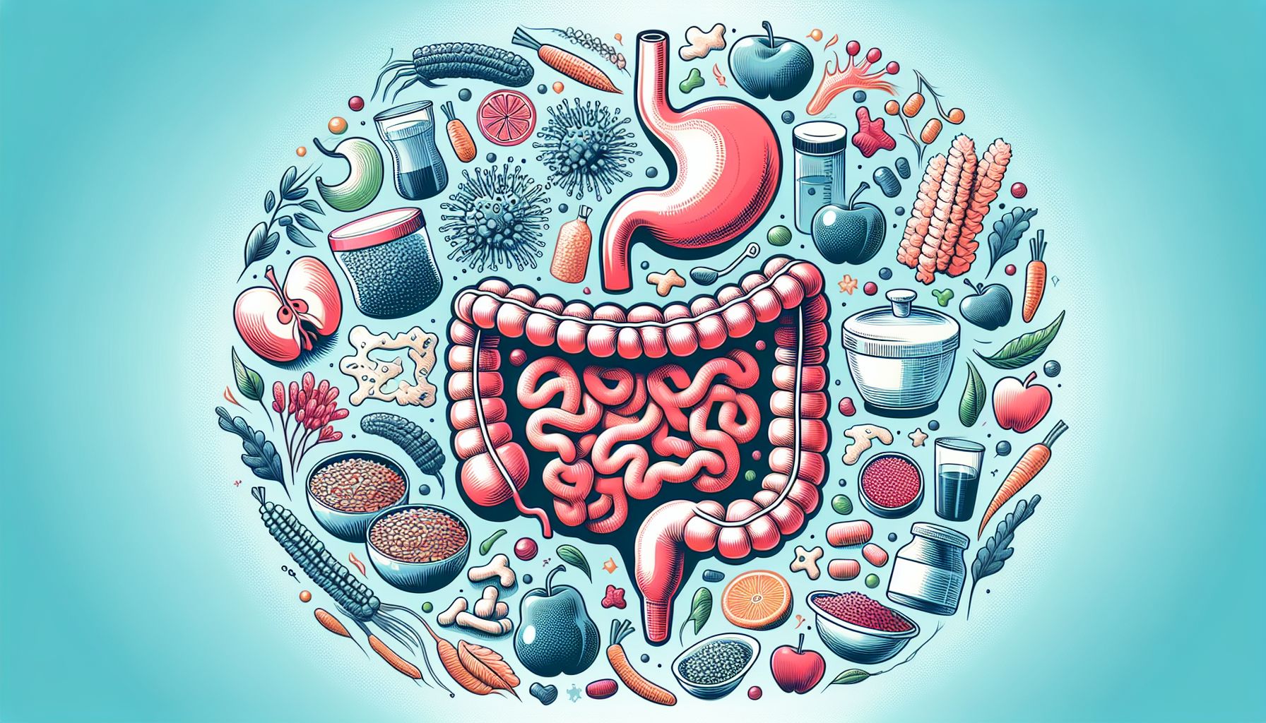 Image of the human gastrointestinal tract